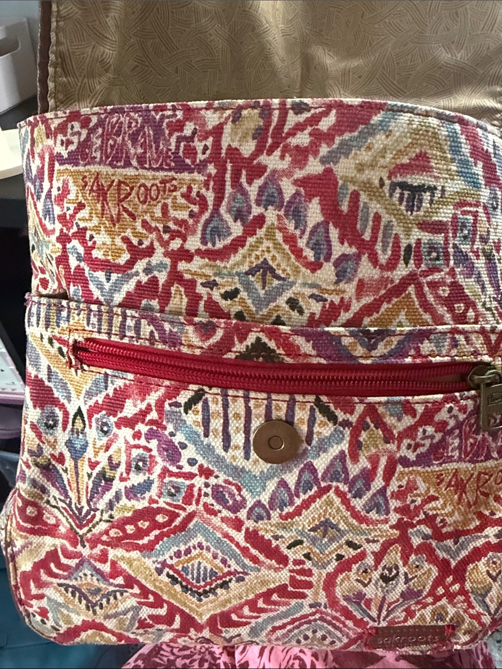 Sakroots Artistic Circle Convertible Flap Backpack - Picture 12 of 14